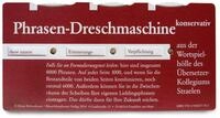 Phrasendreschmaschine: Die ultimative Formulierungshilfe