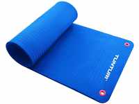 Tunturi Gymnastikmatte, extra dicke Fitnessmatte 1,5 cm, 180 cm, blau,...