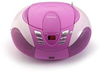 Lenco SCD-37 - CD-Player f&uuml;r Kinder - CD-Radio - Stereoanlage - Boombox - UKW