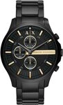 Armani Exchange Watch For Men, Chronograph Movement and 46mm Case Size with Stainless Armani Exchange Watch For Men, Chronograph Movement and 46mm Case Size with Stainless