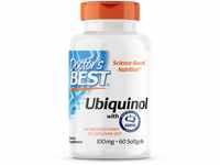 Doctors Best Ubiquinol mit Kaneka, 100mg - 60 Weichkapseln – Antioxidantien,