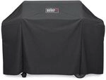 Weber Abdeckhaube Premium f&uuml;r Genesis 200 Serie, schwarz, 15.9 x 22.7 x 3.8...