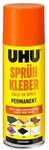 Uhu 46740 - Spr&uuml;hkleber Permanent + Transparent 200 ml