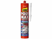 UHU POLY MAX Montagekleber POWER Kartusche, Weißer Montageklebstoff und Dichtmittel