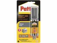Pattex Kraft-Mix Metall, metallfarben aushärtender 2-Komponenten Epoxy Kleber auf