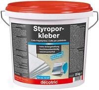 Decotric 1103001 Styroporkleber Renoviervlieskleber, Wei&szlig;, 8kg