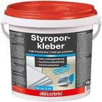 Decotric 1102001 Styroporkleber Renoviervlieskleber, wei&szlig;, 4kg