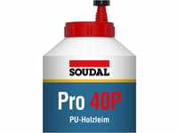 Soudal Pro 40P, Holzleim, D4, 750g, Flasche
