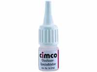 Cimco 14 2192 Glasfaser Fixkleber - Sekundenkleber - 3 Gramm Flasche