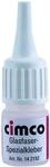 Cimco 14 2192 Glasfaser Fixkleber - Sekundenkleber - 3 Gramm Flasche