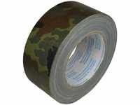 priotec® BW Flecktarnband 5-Farben Flecktarn 50mm x 25m Kerndruck: BW BW...