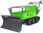 Zipper 5254 ZI-MD300 Mini Dumper mit Schneeschaufel, 4,8 kW, 300 kg, bunt