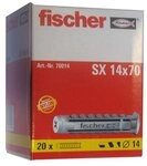 fischer SX 14 x 70 - Kraftvoller Spreizd&uuml;bel mit 4-fach-Spreizung zum...