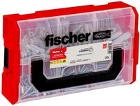 fischer L-Boxx Mini SX Plus + Schraube, 210-teiliges D&uuml;bel- und Schraubenset, 6-10