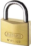 ABUS Vorh&auml;ngeschloss Messing 85/60 gl.-2703 - gleichschlie&szlig;end - f&uuml;r Kellert&uuml;ren,