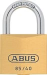 ABUS Vorh&auml;ngeschloss Messing 85/50HB80 - mit hohem B&uuml;gel - f&uuml;r Kellert&uuml;ren,