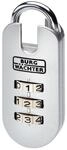 Burg-W&auml;chter Verstellbares Zahlenschloss, Combi Lock 71 25 SB, B&uuml;gelst&auml;rke: 3,5 mm