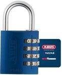 ABUS Zahlenschloss 145/40 - Kofferschloss, Spindschloss, Aluminium | 4-stelliger