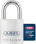 ABUS Titalium Vorh&auml;ngeschloss 80TI/40 - Kellerschloss mit leichtem, massiven