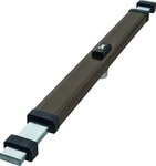 ABUS PR2800 Panzerriegel ohne Schlie&szlig;zylinder (735-980mm, Braun)