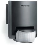 Steinel Bewegungsmelder IS 130-2 schwarz, 130&deg; Bewegungssensor, 12 m Reichweite,