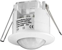 Goobay 95173 Infrarot Bewegungsmelder f&uuml;r Innen IP20, 360&deg; PIR Sensor f&uuml;r LED