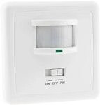 ChiliTec Bewegungsmelder 160&deg; PIR Sensor einstellbar 3-Draht 230V 9m Reichweite