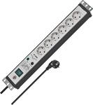 Brennenstuhl Premium-Line, Steckdosenleiste 6-fach mit &Uuml;berspannungsschutz (3m...