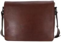 Leonhard Heyden Leder Laptoptasche mit Laptopfach Roma Umh&auml;ngetasche 5378 Braun