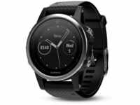 Garmin fēnix 5S Smartwatch GPS-multisportuhr, schwarz, S