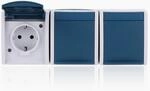 Busch-Jaeger 2300/3 EW-53 SCHUKO&reg; Steckdose 3-fach (Thermoplast) Grau ocean&reg;...