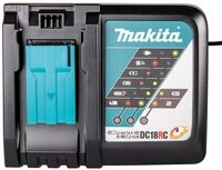 Makita Ladeger&auml;t DC18RC f&uuml;r 14,4 Volt und 18 Volt Schiebeakkus, 195584-2