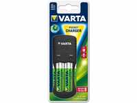 VARTA Akku Ladegerät, inkl. 4X AA 2100mAh, Batterieladegerät für...