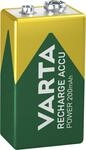VARTA Batterien 9V Blockbatterie, wiederaufladbar, 1 St&uuml;ck, Recharge Accu Power,