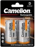 Camelion 17070220 - Akku NiMH Batterie Mono / R20 / D mit 1,2 Volt, 2 St&uuml;ck,