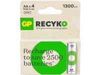 GP-Mignon (AA)-Akku NiMH GP Batteries ReCyko+ 1300 mAh 1.2 V 4 St.