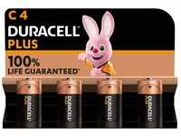 Duracell Batterie Plus Baby C (LR14) 1,5V im 4er Pack