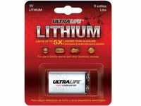 Ultralife Lithium 9V Lithium 1200mAh 9V Wiederaufladbarer Akku