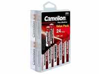 Camelion 11112406 - Batterien Plus Alkaline AA / LR6, 24 Stück, Kapazität...