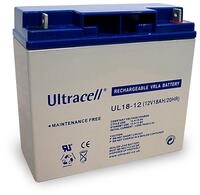Wentronic Blei-Akku (Ultracell) 12 V, 18 Ah (M5 Gewinde)