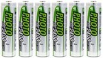 Wiederaufladbare Batterie LR6 (AA) NiMH Ansmann 4+2 HR06 2400 mAh 1,2 V 6 St&uuml;ck