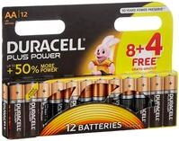 Duracell DUR018167 Plus Power AA Batterien (8+4er Pack)