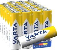 VARTA Batterien AA, 24 St&uuml;ck, Energy, Alkaline, 1,5V, Verpackung zu 80%...