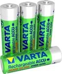 VARTA Rechargeable Accu Power vorgeladener AA Mignon Ni-Mh Akku (4er Pack. 2400 mAh)
