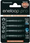Panasonic eneloop pro, Ready-to-Use Ni-MH Akku, AA Mignon, 4er Pack, min. 2500 mAh,