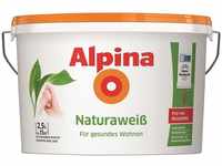 Alpina NaturaWeiss, Wandfarbe matt 2,5 L.Allergiker geeignet 5,99 Euro/Liter