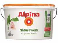 Alpina Wandfarbe Naturaweiß 5 Liter matt