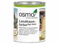 Osmo Landhausfarbe - hochdeckende Holzfarbe 2404 Tannengrün 0,75 L