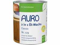 AURO 2 in 1 Öl-Wachs Classic Nr. 129 Farblos, 0,75 Liter