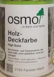 OSMO Holz-Deckfarbe 750ml Fenster-Weiss 2104